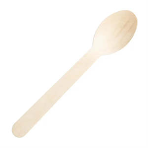 Cutlery Sets: Disposable Eco friendly wooden spoon 20pc