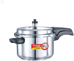 Prestige 4L Alpha Deluxe Induction Base Stainless Steel Pressure Cooker