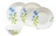 La Opala Blue daisy Dinner plates pack of 6 ( Dinner plates only)