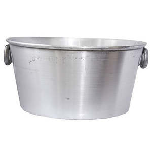 Aluminium tub/ pot