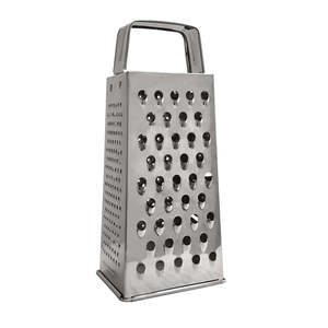 Steel Four Way Box Grater 1pc 23 cm height