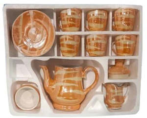 Cup and kettle set of 15pc