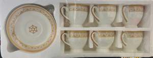 Mark Cup and saucer set of 6 NV9005-ST2 Design 4