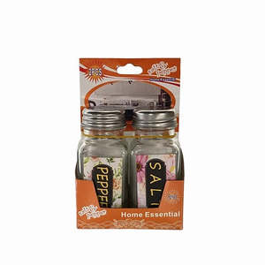 Glass Salt & Pepper Shaker (70ml)