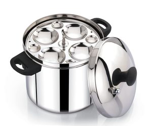 Products: Tall Boy Stainless Steel Idli Cooker 2 Sizes