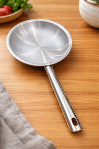 Commercial Fry Pan/frying pan steel handle 4 sizes (New)