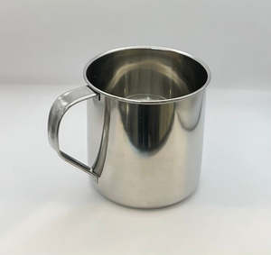 Stainless Steel Mug 300ml (approx.) 1pc
