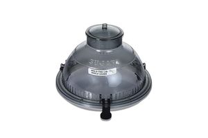 Dome Cover Steel Jar Lid Suitable for Sujata mixer grinder, 1500 ml Capacity, Grey