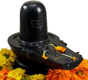 Homeware: Shiva Lingam Shivling Marble 24X21cm approx.