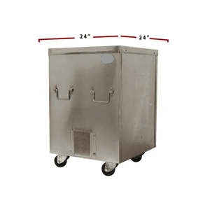 Commercial Charcoal Clay Tandoor 24" Double walled insulated (Inquire for other SIZES)