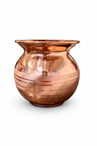Indian Copper Kalash Lota for Festival Puja Saga