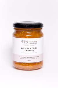 Apricot & Chilli Chutney - Handmade, Local Chutneys NZ - Kitchen Window Catering