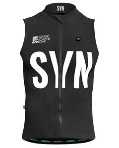 Mens: SYNDICATE MENS GILET BLACK
