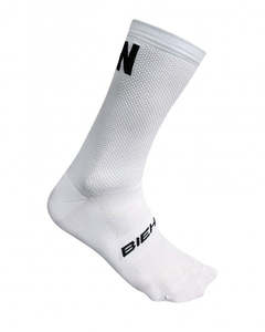 Womens: BIEHLER SYNDICATE SOCKS - White