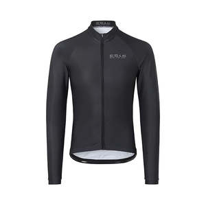 ES16 Long Sleeve Cycling Jersey Andorra - Black
