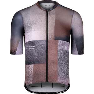 Universal Colours: Universal Colours Men's Spectrum Short Sleeve - Cubic Brown