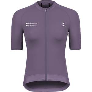 Universal Colours: Universal Colours Women's Mono Short Sleeve - Thistle Purple