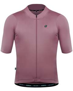 Mens Short Sleeve: BIEHLER ESSENTIAL JERSEY ROSE WOOD
