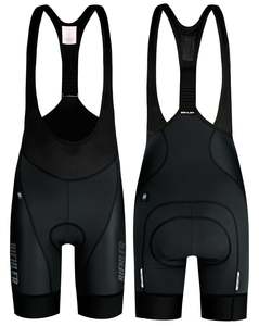 Mens Bibs: BIEHLER ESSENTIAL BIB SHORTS BLACK - WOMEN