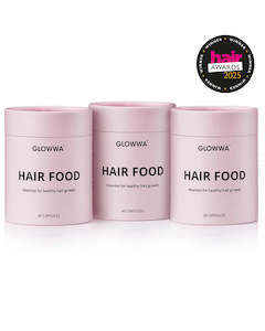 Glowwa hair food - original trio