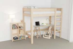 Toddler Beds: High Loft Bed | NZ Pine