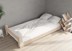Toddler Beds: Flippable Bed | Birch Ply