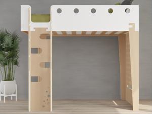 Special Offers: Special - Loft Bed "Coral" With Pegboard