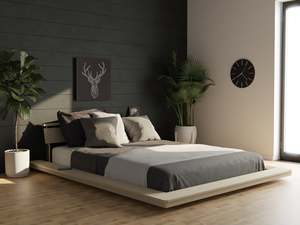 Adults Beds: Floating Platform Bed | NZ Pine