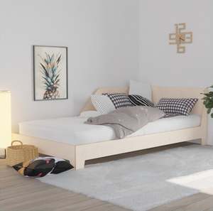 Adults Beds: Low Daybed | Birch Ply