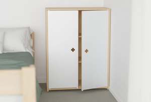 Bookshelf Storage: Kids’ Storage Cupboard | Birch Ply