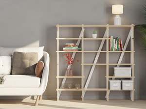 Bookshelf Storage: Modular Shelf Storage System | Birch Ply