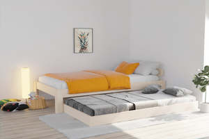 Beds With Trundle Bed: Bed with Trundle | NZ Pine