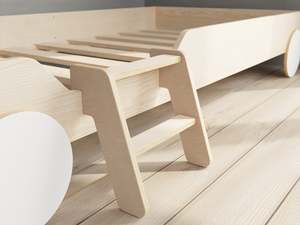 Tiny Ladder For Toddler Beds | Birch Ply