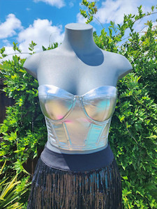 Holographic Boobtube Kitty Sparkles