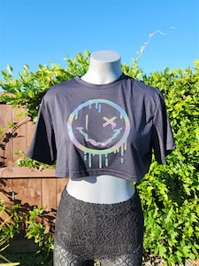 Products: Reflective Face Melt Crop Kitty Sparkles