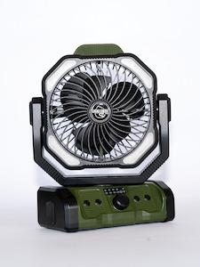 Lucas Creek Camping Vehicle Accessories: Lucas Creek 3-in-1 Camping Fan, Light with Power Bank
