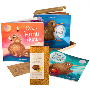 Products: Trio of Kuwi Books - Kiwiana Hampers AROHA FROM AOTEAROA