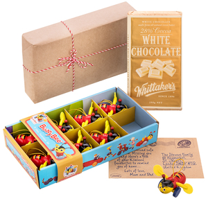 Buzzy Bee Christmas Decoration Set - Kiwiana Hampers AROHA FROM AOTEAROA