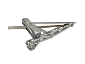 Parts Accessories: Corner steadies, galv, 1150kg, screw adjustment (pr)