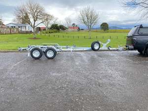 Boat Trailers: KTB646 Boat Trailer - Braked - Tandem Axle - Boat size 6 - 6.5 metres