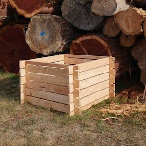 KiwiBackYard Macrocarpa Compost Bins