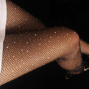 Sexy Diamond Fishnet Tights Stockings