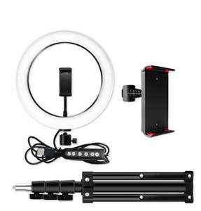 Ring Light with Tablet Holder and Tripod Stand Kit for Photobooth