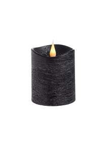 LED Column Candle Lights Black