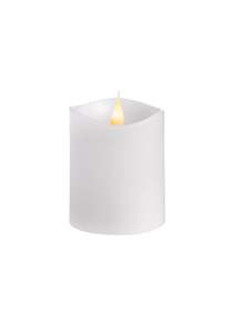 Led Candles: LED Column Candle Lights White