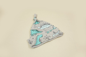 Dinossaur Baby Beanie- Baby Clothing - Kiwi Boyz Clothing