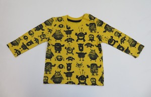 Monsters Long Sleeve Infant T-shirt - Kiwi Boyz Clothing