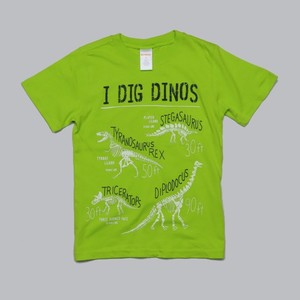 3 8 year olds - Kiwi Boyz Clothing: Boys Dig Dinos T-Shirt - Dinosaurs - Kiwi Boyz Clothing