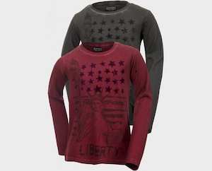 Statue of Liberty L/S Shirt - Kiwi Boyz Clothing