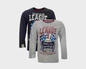 Major League Long Sleeve Shirt 3-4 years - Kiwi Boyz Clothing